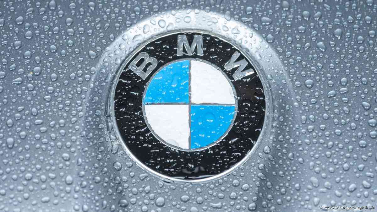 BMW: Gewinn bricht um mehr als ein Drittel ein – Chinakrise trifft Konzern