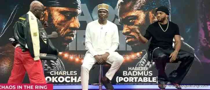 Celebrity Bout: Portable, Charles Okocha trade words at boxing face-off
