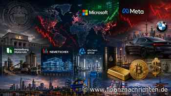Microsoft Hui - Meta Pfui: DAX tiefer erwartet - Adidas, BMW, Nemetscheck und Alzchem im Fokus