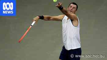 Tomic continues resurgence, de Minaur sets up clash with Hewitt