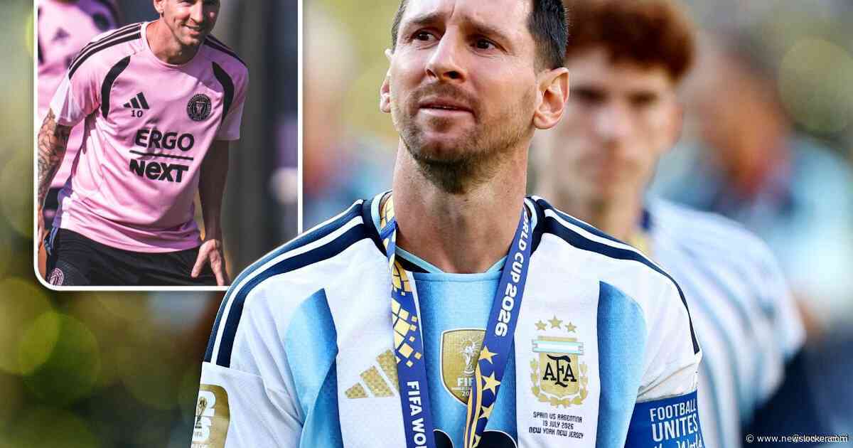 Lionel Messi hervat tien dagen na verloren WK-finale en na bezoekje aan zijn vader training bij Inter Miami