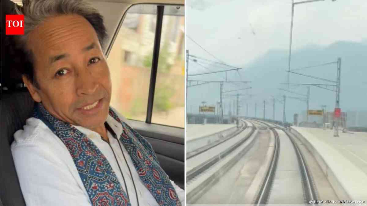 'Proud of railways, want to be proud of govt promises too': Sonam Wangchuk hints at pending govt assurances