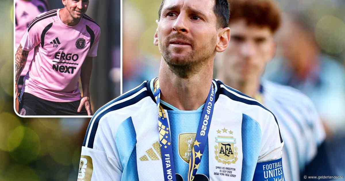 Lionel Messi hervat tien dagen na verloren WK-finale en na bezoekje aan zijn vader training bij Inter Miami