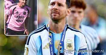 Lionel Messi hervat tien dagen na verloren WK-finale en na bezoekje aan zijn vader training bij Inter Miami