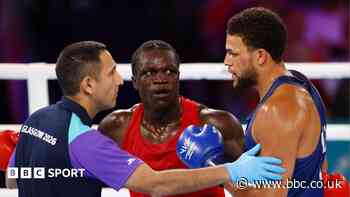 Boxer Abdul - grandson of dictator - disqualified for headbutt
