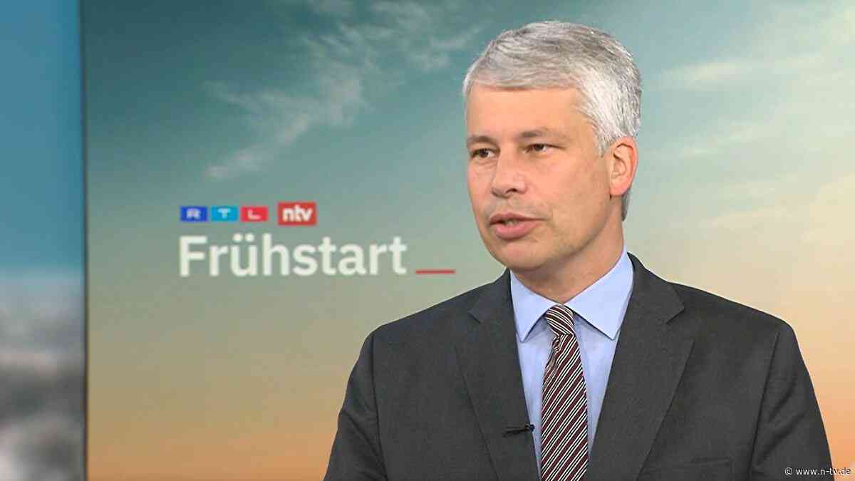 Steffen Bilger im ntv Frühstart: Neuer Verkehrsminister stellt Korridorsanierung der Bahn infrage
