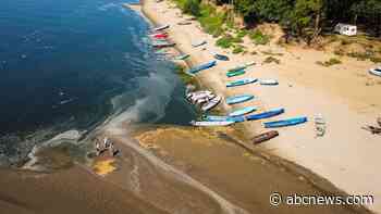 Record-low Danube River affects tourism and industry as drought, heat grip Europe