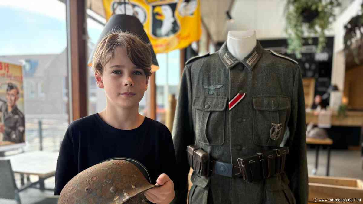 Benjamin (12) spaart spullen uit de Tweede Wereldoorlog: ‘Wil eigen museum’