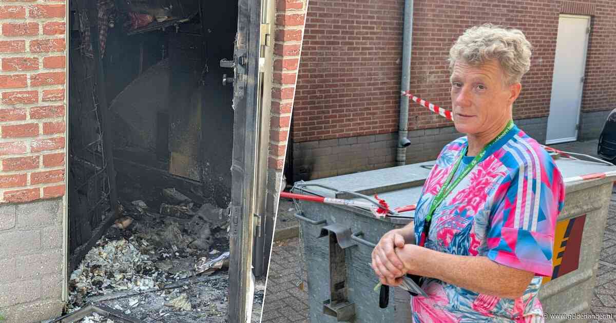 Simone (46) ziet ravage na brand in haar bekende tabakszaak: ‘Het is gewoon kut’