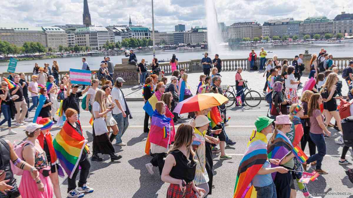 CSD-Parade in Hamburg: Die Route und alle Straßensperrungen mit Karte