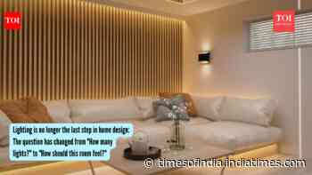 Lighting is no longer the last step in home design: The question has changed from "How many lights?" to "How should this room feel?"