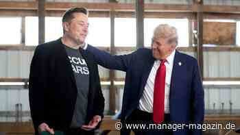 Elon Musk: Milliardär unterstützt Republikaner von Donald Trump im US-Wahlkampf