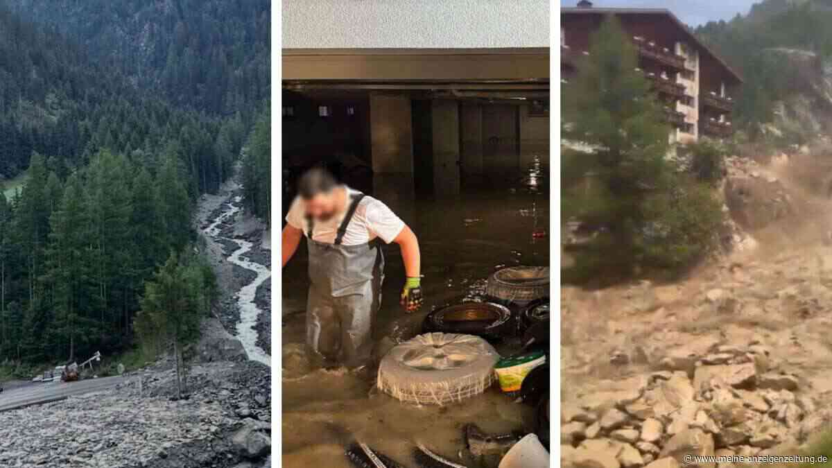 Katastrophenalarm bei Unwetter in Österreich: Muren treffen Sölden – Menschen evakuiert