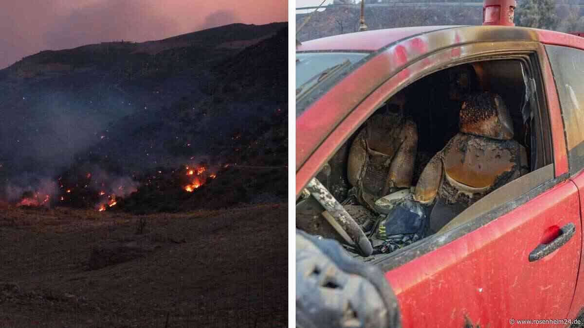 „Albtraumnacht“ bei Bränden auf Kreta: Hotels evakuiert – Feuerwehrleute sterben in Löschfahrzeug