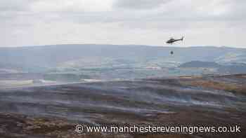 Dovestone Reservoir now completely closed off for major incident as wildfire rages on