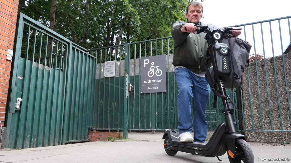Lungenkranker Hamburger braucht E-Scooter, darf B+R-Anlage aber nicht nutzen