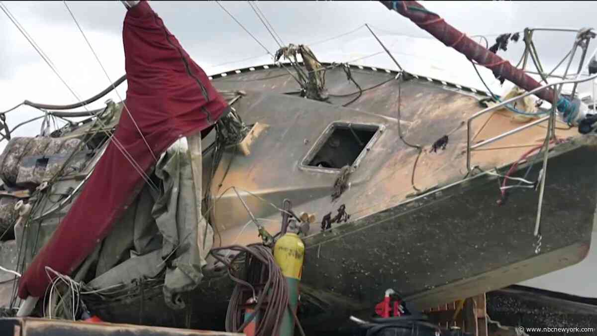 Check out the sunken ships, boats and other junk just pulled from NYC waterways