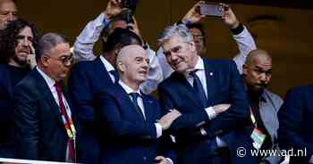 Voorzitter en secretaris-generaal KNVB bij spoedoverleg UEFA over plannen FIFA-baas Gianni Infantino