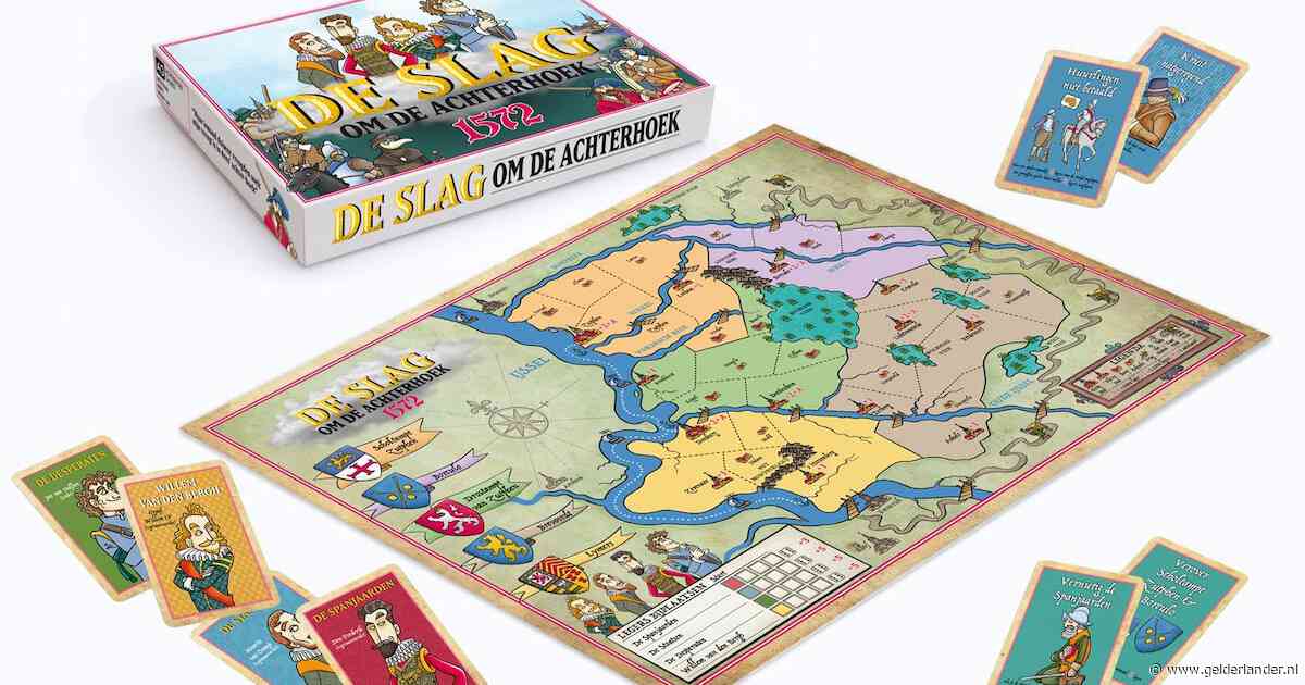 Tien jaar lang laat idee Maarten niet los: nu is er een bordspel over de bloederigste tijd van de Achterhoek