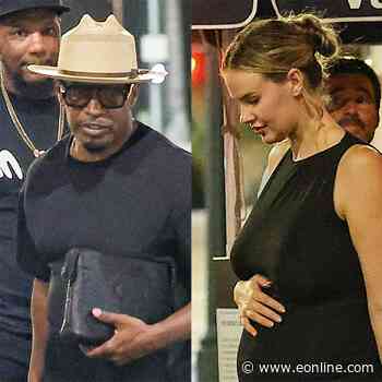 See Jamie Foxx’s Date Night With Pregnant Girlfriend Alyce Huckstepp