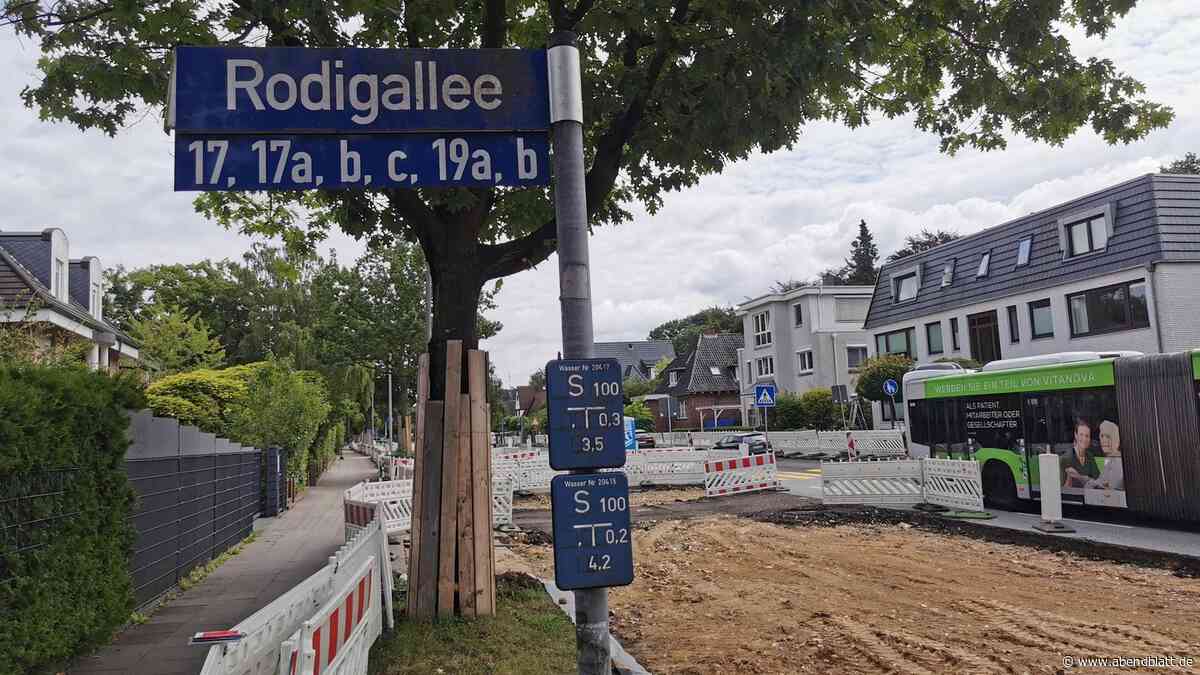 Rodigallee: Kosten für strittige Umgestaltung in Wandsbek sind massiv gestiegen