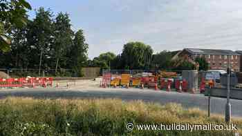 Road to reopen as work continues on roundabout improvements in Hull