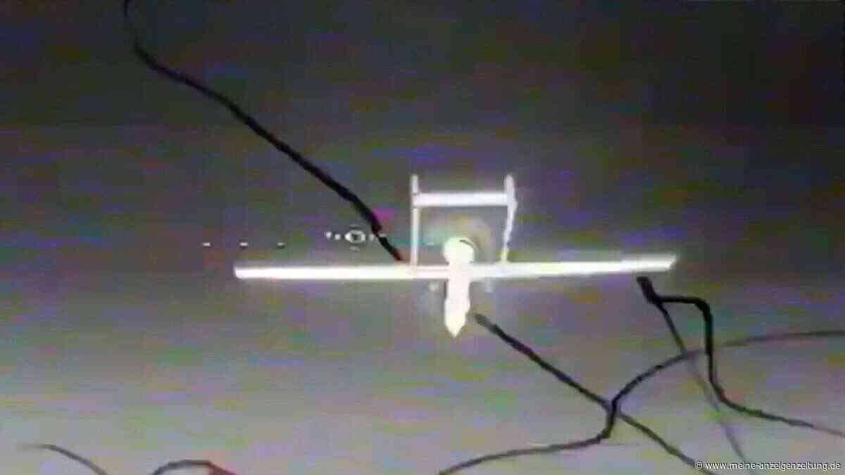 „Eine seltene Trophäe“: Ukrainische Drohnenjäger holen russische Waffe vom Himmel