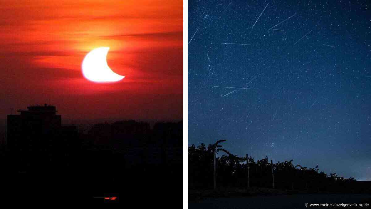 Sonnenfinsternis, Perseiden, Mondfinsternis: Der August 2026 bietet so viel wie selten