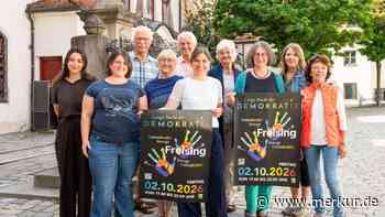 „Demokratie ist kein Selbstläufer“: Freising will ein starkes Zeichen setzen