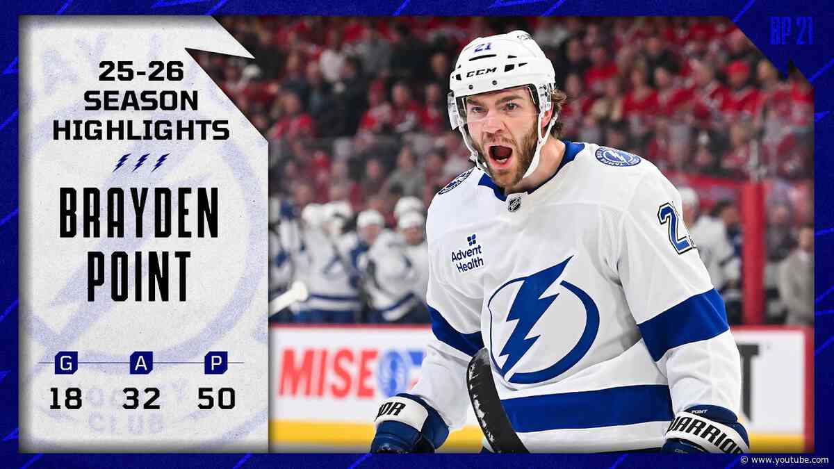 2025-26 Brayden Point Season Highlights 🔥