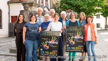 „Demokratie ist kein Selbstläufer“: Freising will ein starkes Zeichen setzen