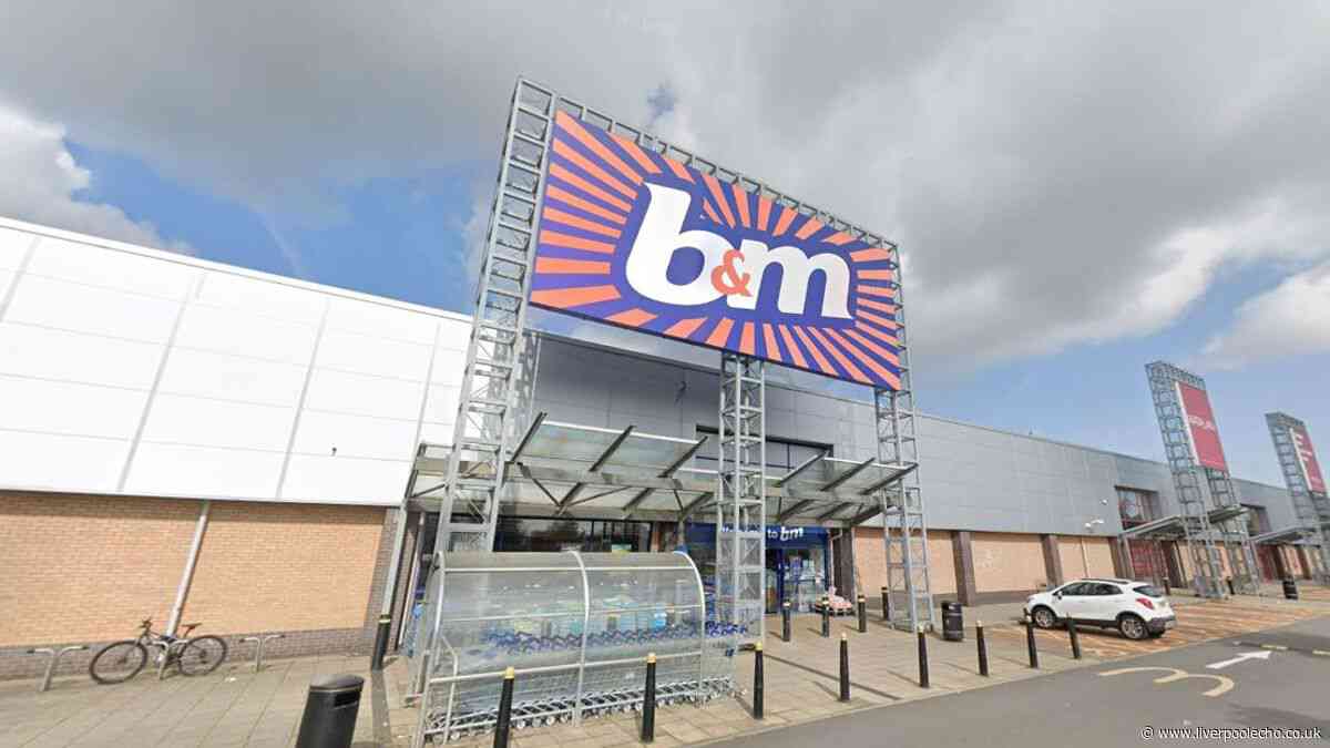 Kitchen utility room 'tidy and stylish' with £18 B&M hamper similar to John Lewis version