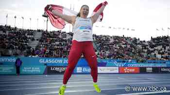 Former UWindsor shot-putter Sarah Mitton defends Commonwealth gold