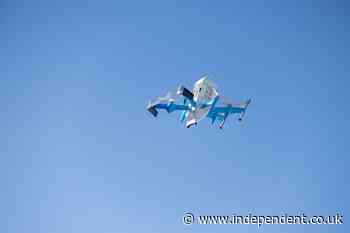 Investigation launched after Amazon drone crashes while delivering package