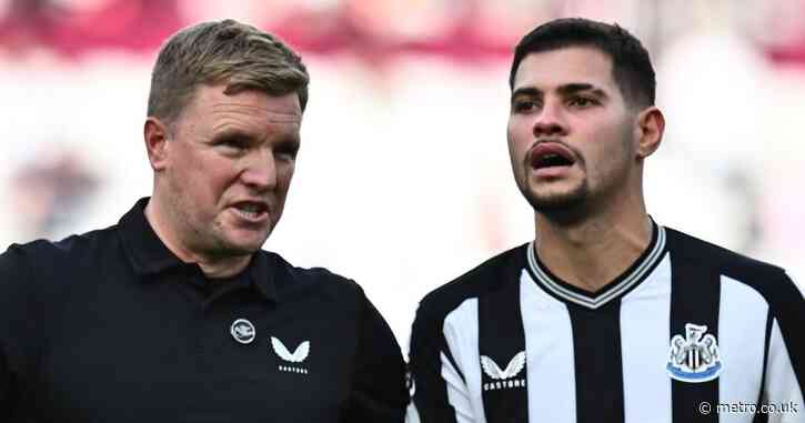 Eddie Howe sends final message to Arsenal over Bruno Guimaraes transfer