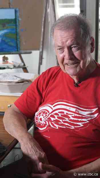 Can you spot the secret in this Windsor, Ont., artist's painting of Gordie Howe?