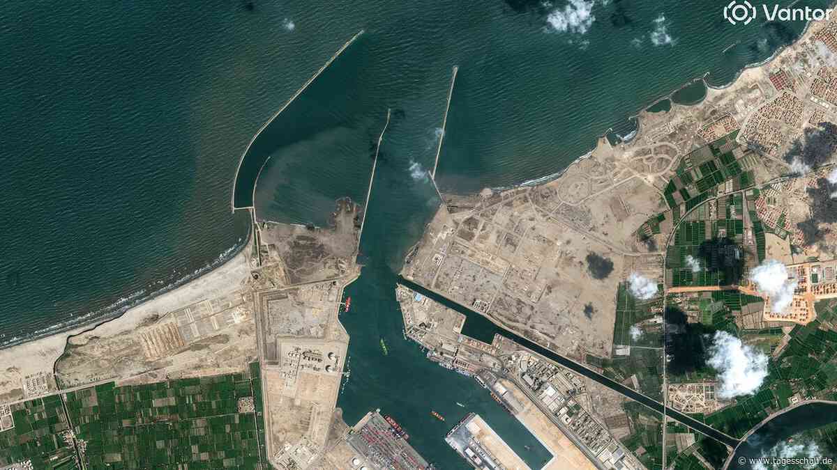 Brand auf US-Tanker in Ägypten - Drohne offenbar Auslöser