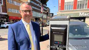 Upgrades to Hull parking meters means drivers can now tap to pay