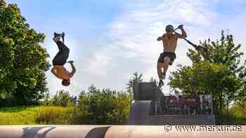 Skaterpark teilweise abgebaut: Diebe transportieren riesige Platten und schwere Rampe ab