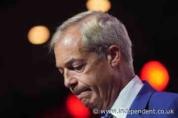 Nigel Farage plummets to lowest approval level since election in new poll