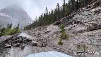 Highway near Canmore, Kananaskis targeting mid-August reopening after rockfall