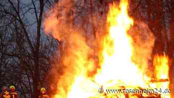Wegen hoher Waldbrandgefahr: Daxenfeuer im Landkreis Rosenheim verboten