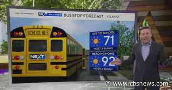 Sunny, drier weather settles into metro Atlanta ahead of rainy weekend