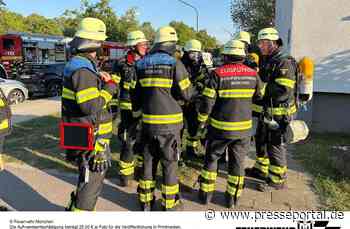 FW-M: Mehrere Brände im Stadtgebiet fordern die Münchner Feuerwehr