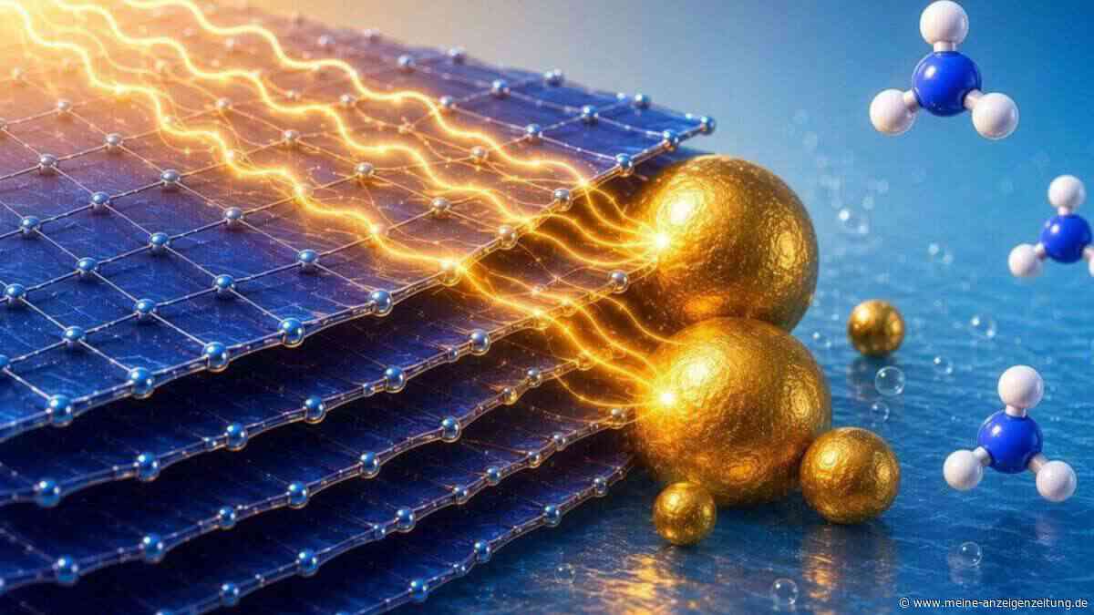 Mit Sonne und Gold: Forscher gewinnen wertvolles Ammoniak aus Abwasser