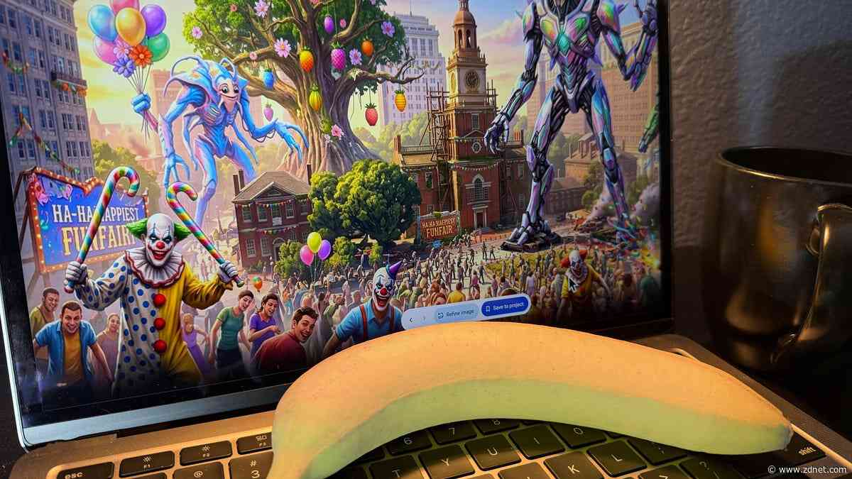 Google Earth added Nano Banana, and I immediately reimagined Philly with zombies and evil clowns