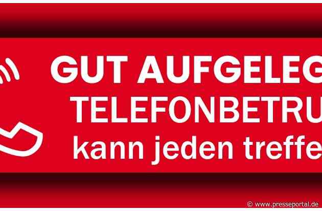 POL-W: W / SG / RS Erneute Betrugsfälle im Bergischen Land - "Gut aufgelegt! Telefonbetrug kann jeden treffen" Kampagne bleibt wichtig