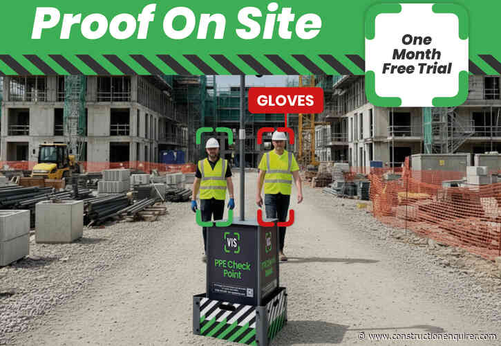 Contractors offered free AI PPE detection trial