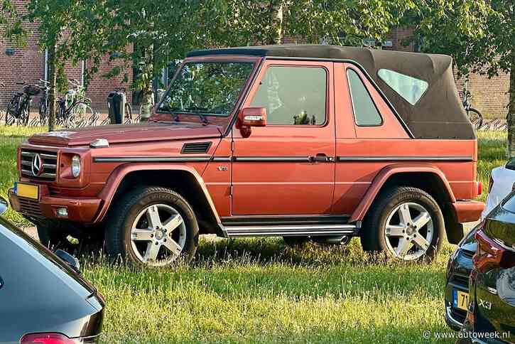 Deze Mercedes-Benz G 500 cabrio is specialer dan je zou vermoeden – In het Wild