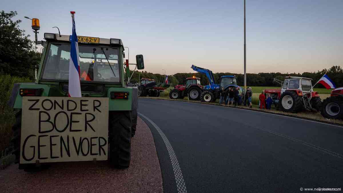 Tractors weer van A35 af na korte blokkade boeren: 'Vrijwel direct verdwenen'